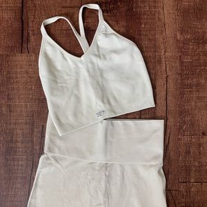 Cream Set Active Workout Set